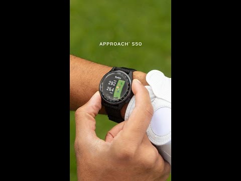 Nouvelle montre GPS de golf connectée Approach® S50